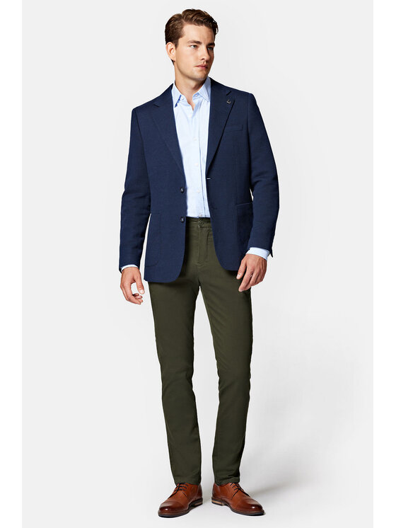 Lancerto Lancerto Marynarka Tramore MA131223000002 Granatowy Slim Fit