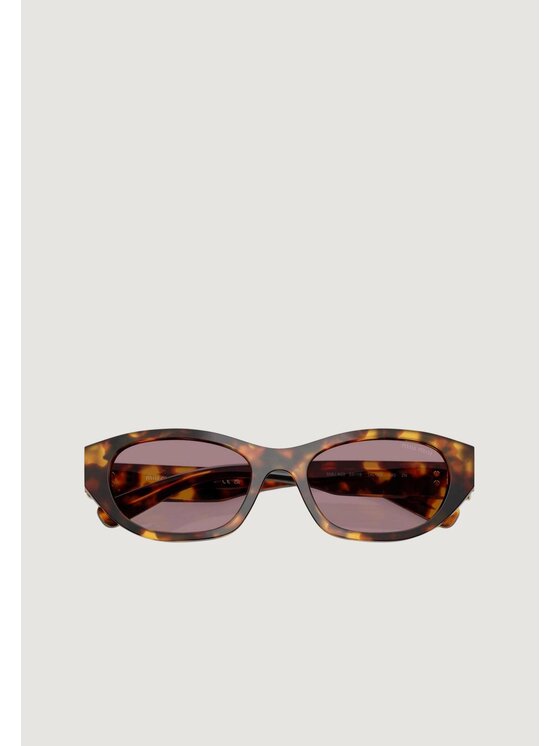 Miu Miu Miu Miu Okulary przeciwsłoneczne 0MU A03S 14L20I Brązowy