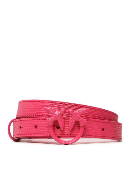 Curea de Damă Pinko Love Berry H2 Belt PE 23 PLT01 100143 A0R8 Pink Pinko N17B