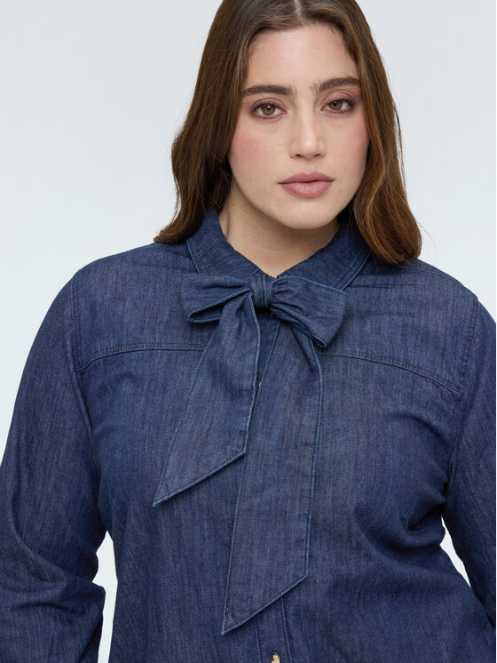 Fiorella Rubino Fiorella Rubino Koszula 5401T001416N034 Niebieski Regular Fit
