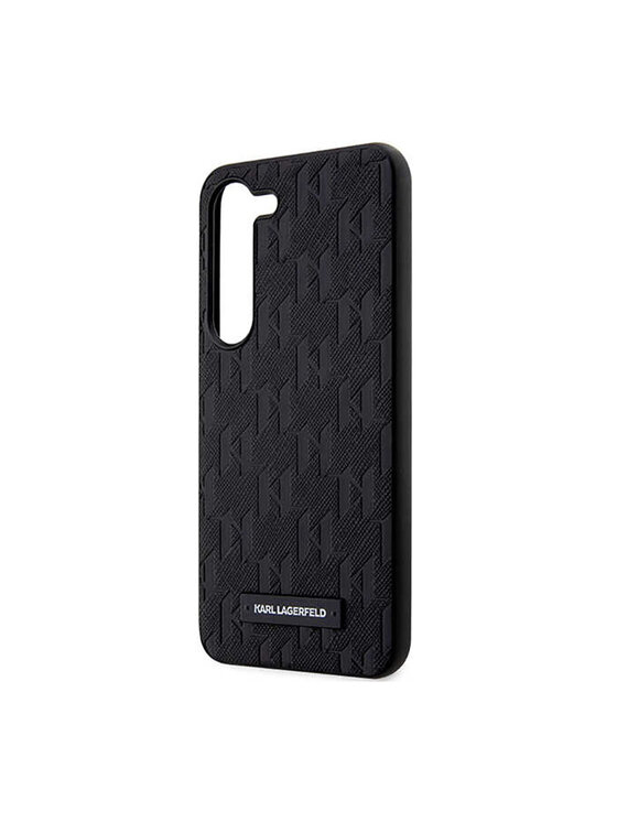 KARL LAGERFELD KARL LAGERFELD Etui na telefon Saffiano Czarny