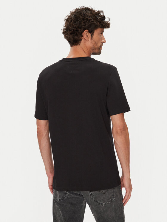 Tommy Hilfiger Tommy Hilfiger Тишърт Brand Love MW0MW40324 Черен Regular Fit