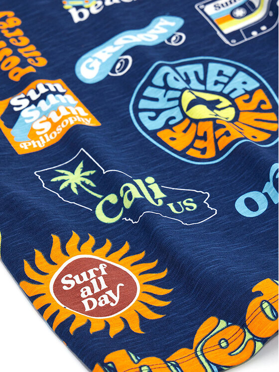 Original Marines Original Marines T-särk DDP2194B Tumesinine Regular Fit