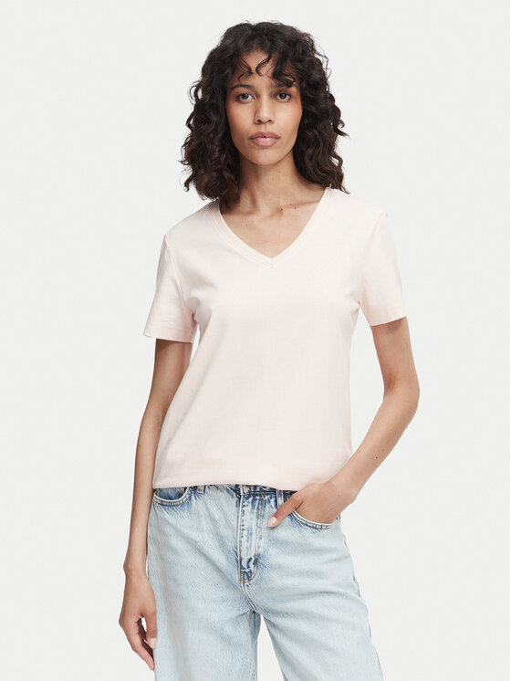 Calvin Klein Jeans Tricou Archive LV047B205G Roz deschis Regular Fit