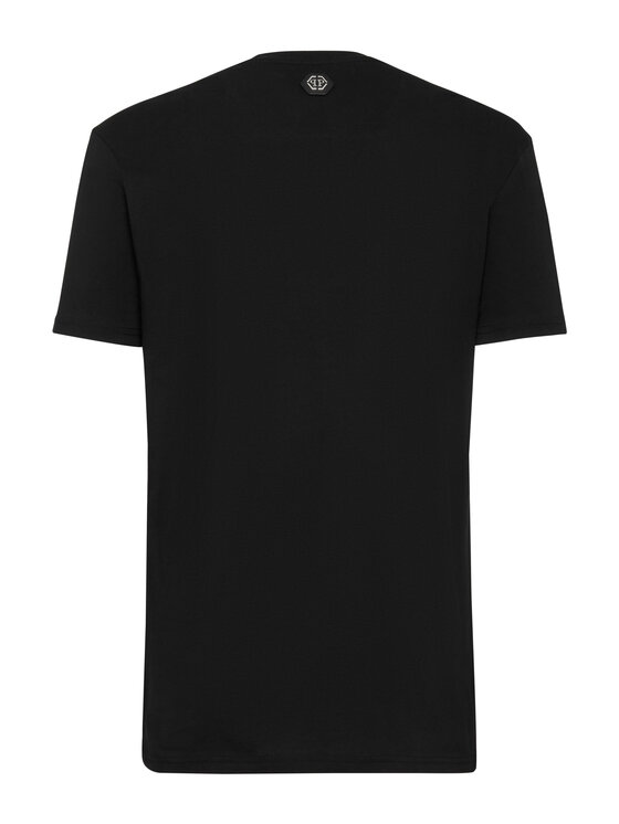 PHILIPP PLEIN PHILIPP PLEIN Tričko 22943 Čierna Regular Fit