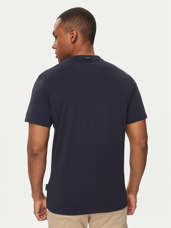 Napapijri Napapijri T-shirt S-Turin NP0A4HQG Blu scuro Regular Fit