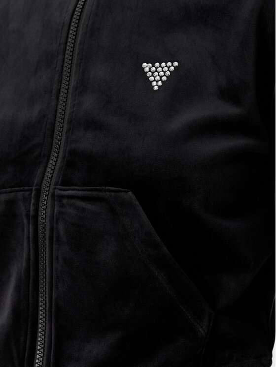 Guess Guess Суитшърт V3BQ22 K0232 Черен Regular Fit