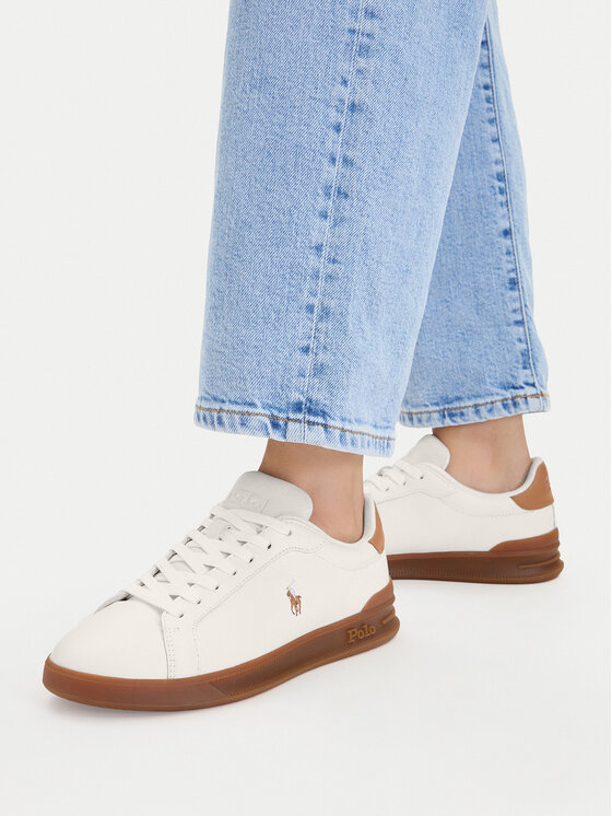 Polo Ralph Lauren Sneakers 804P08223001 Alb