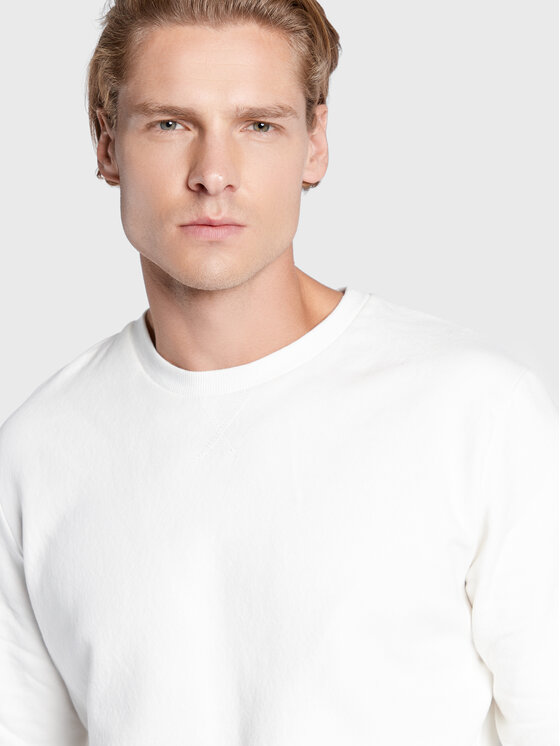 Brave Soul Brave Soul Mikina MSS-69JONES7 Biela Regular Fit
