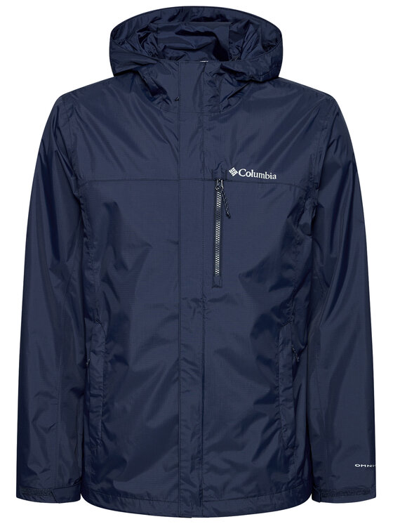 Columbia Columbia Vodootporna jakna Pouring Adventure II 1760061 Tamnoplava Regular Fit