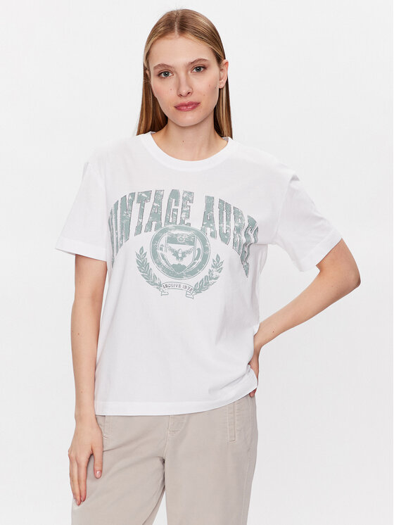Marc Aurel Tricou 7428 7000 73578 Alb Regular Fit