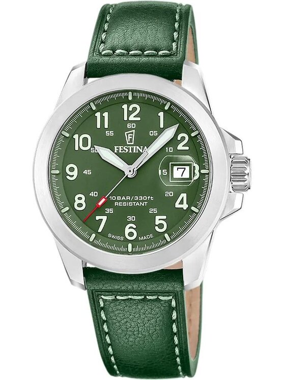 Festina Festina Zegarek F20081-3 Srebrny