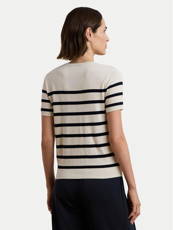 LAUREN RALPH LAUREN LAUREN RALPH LAUREN Sweter 200961688002 Écru Regular Fit