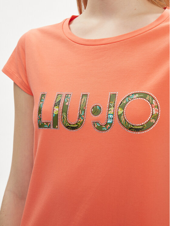 Liu Jo Liu Jo Sukienka codzienna VA4103 JS003 Pomarańczowy Regular Fit