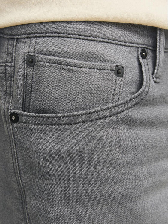 Jack&Jones Jack&Jones Džínsové šortky Rick Icon 12249212 Sivá Regular Fit