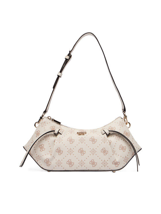 Guess Guess Дамска чанта Allegra HWGP24 89180 Кремав