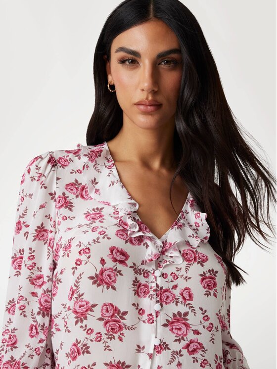 Guess Guess Top 167131 Kolorowy Classic Fit