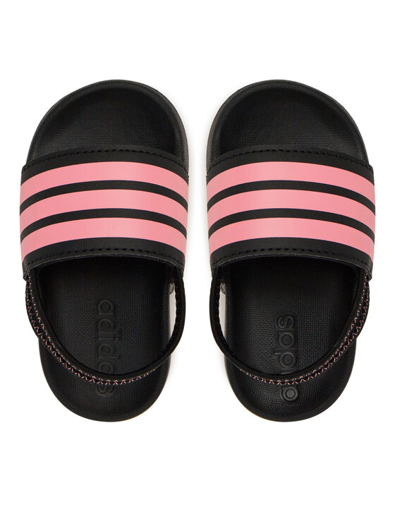 adidas adidas Sandały adilette Estrap JR5325 Czarny