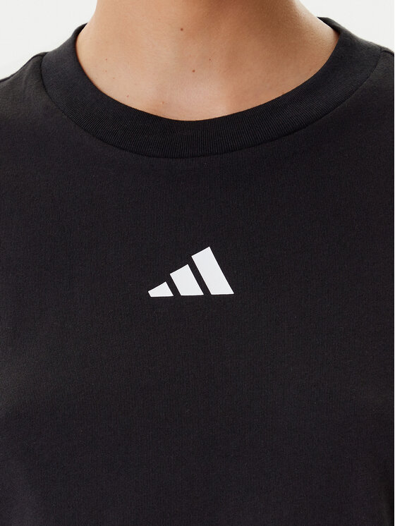 adidas adidas T-shirt Future Icons 3-Stripes JE0237 Crna Regular Fit
