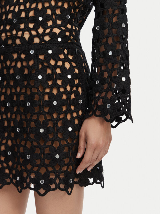 MICHAEL Michael Kors MICHAEL Michael Kors Minirock MS670M4KNE Schwarz Regular Fit