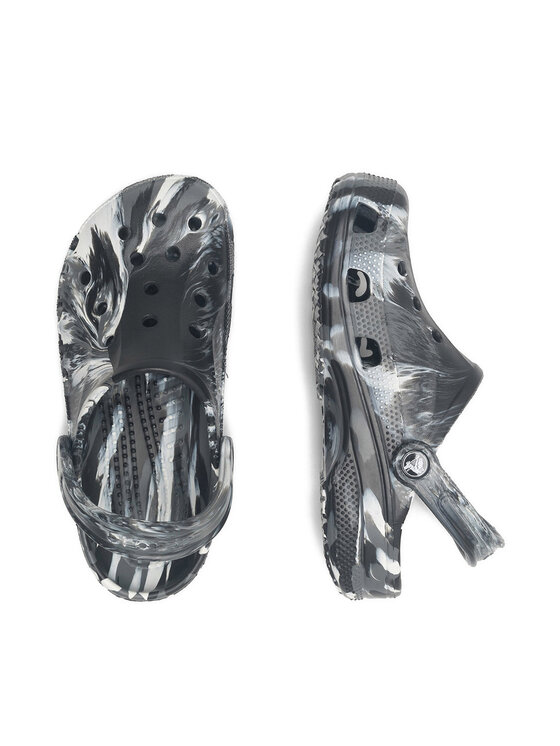 Crocs Crocs Iešļūcenes C-BAYA MARBLED CLOG 206935-066 Melns