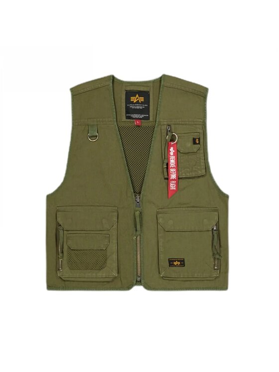 Alpha Industries Alpha Industries Vesta AI.266109 Zelená Oversize