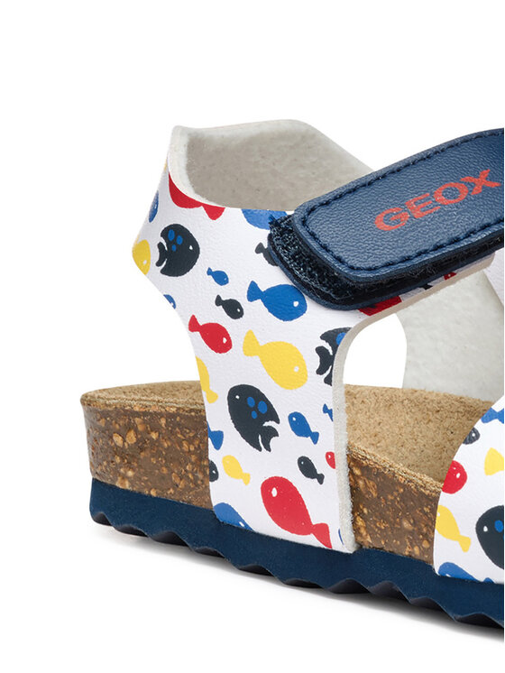 Geox Geox Sandale B Chalki B922QA 4 C0050 M Alb