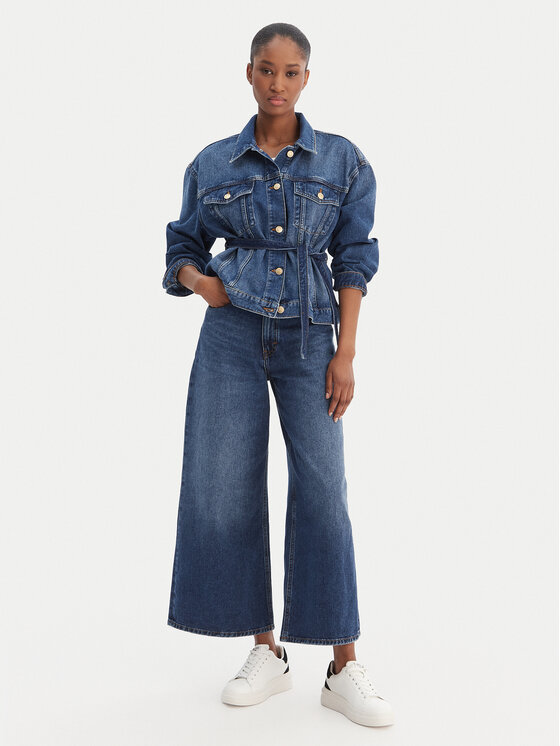 HUGO HUGO Jeansjacke Gizzie 50553184 Blau Regular Fit