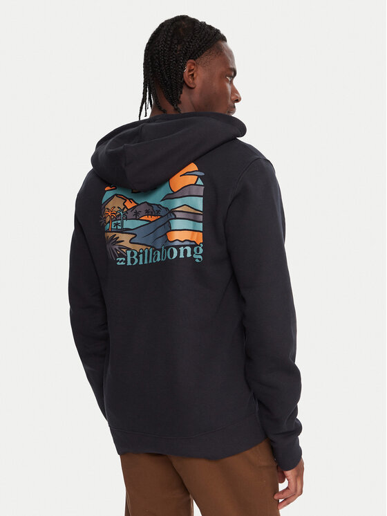 Billabong Billabong Mikina Webcast EBYSF00178 Čierna Regular Fit