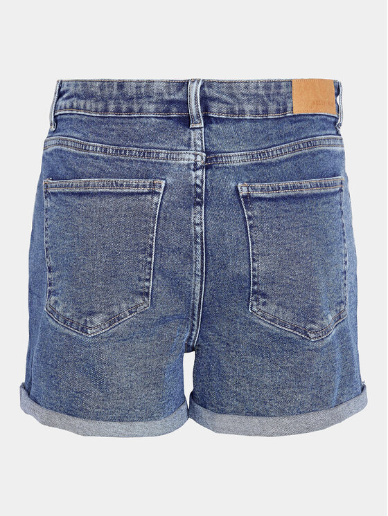 Noisy May Noisy May Szorty jeansowe Moni 27029489 Niebieski Slim Fit