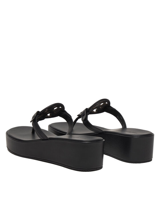 Tory Burch Tory Burch Šlepetės per pirštą Miller 159829 Juoda