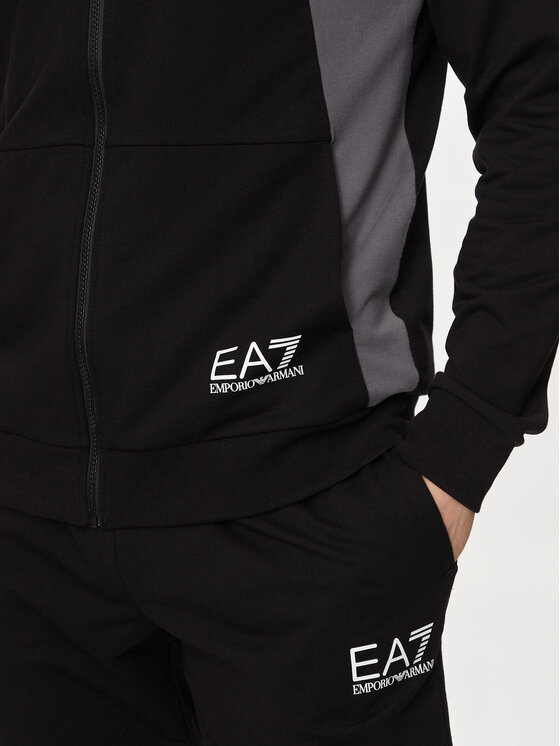 EA7 Emporio Armani EA7 Emporio Armani Jogginganzug 3DPV10 PJLIZ 1200 Schwarz Regular Fit