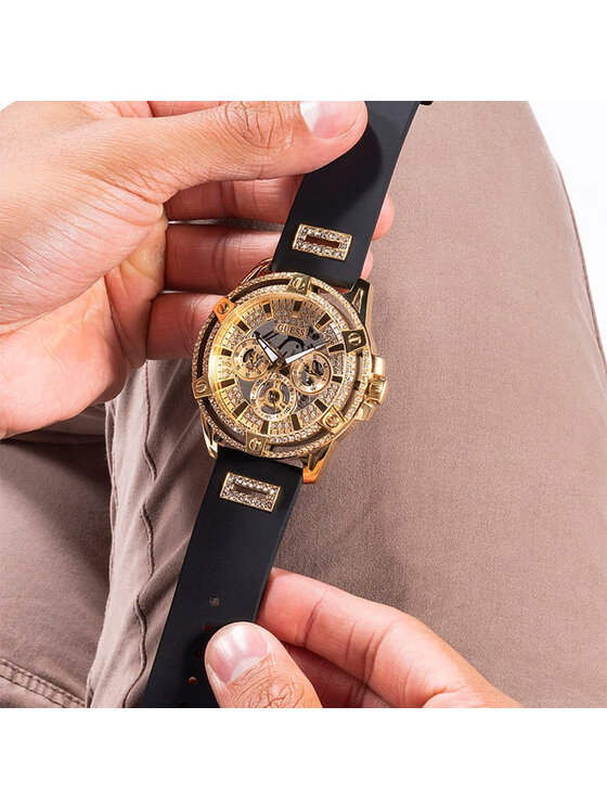Guess Guess Ρολόι GW0537G2 Μαύρο