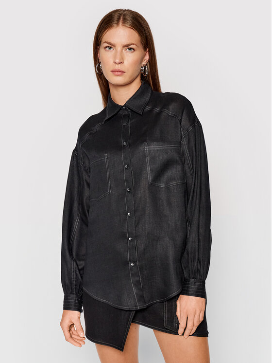 Camicia X211-50264 Nero Relaxed Fit