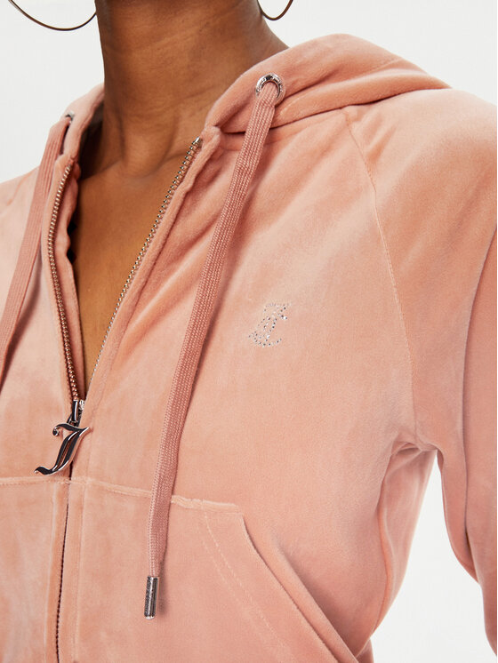 Juicy Couture Juicy Couture Mikina Madison JCWA122001 Béžová Slim Fit