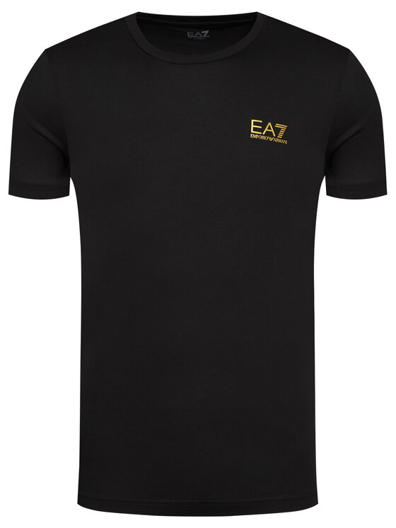 EA7 Emporio Armani EA7 Emporio Armani T-Shirt 8NPT51 PJM9Z 0208 Czarny Regular Fit