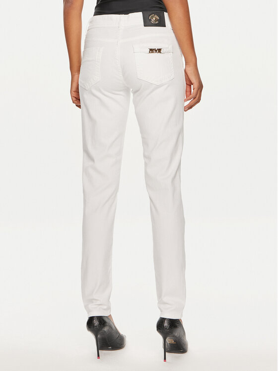 Versace Jeans Couture Versace Jeans Couture Džinsai 76HAB5K1 Balta Skinny Fit