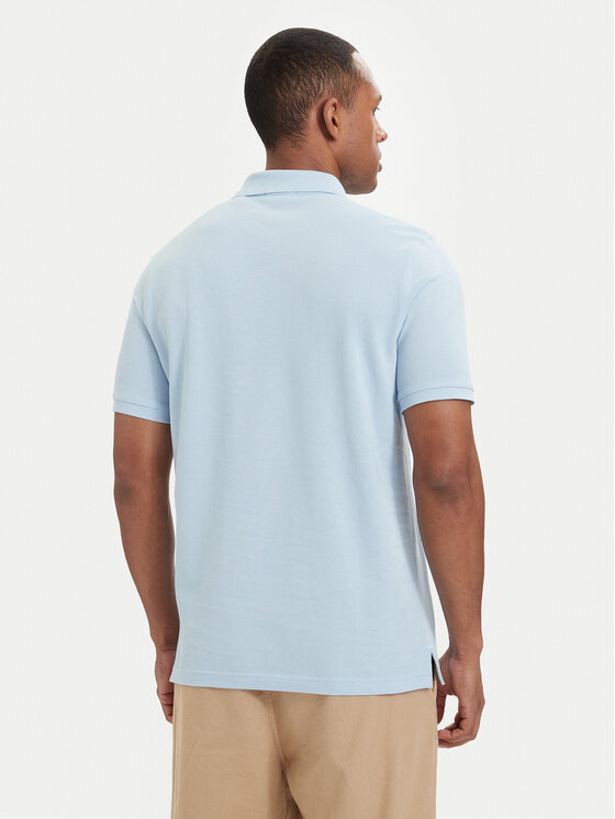 Gant Gant Polokošeľa Shield  2210 Modrá Regular Fit