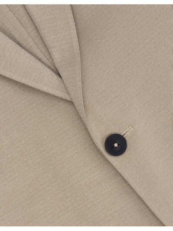 Borgio Borgio Marynarka godrano Beżowy Slim Fit