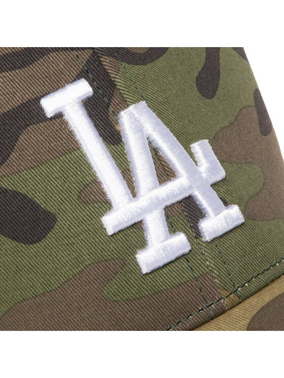 47 Brand 47 Brand Cappellino Mlb Los Angeles Dodgers Branson B-CBRAN12GWP-CMD Verde