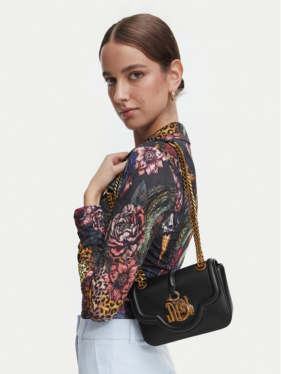 Just Cavalli Дамска чанта 81RA4BN2 ZS749 Черен
