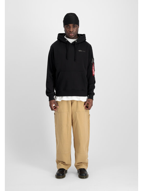 Alpha Industries Alpha Industries Bluza Air Force Hoodie Czarny Regular Fit