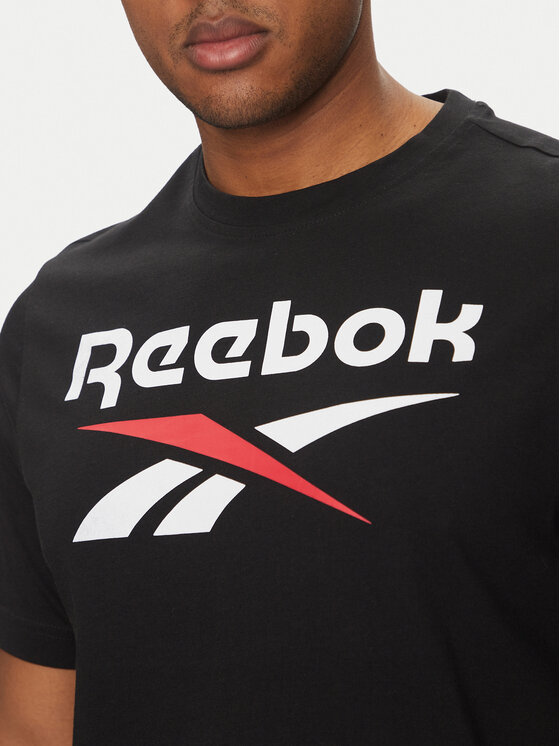 Reebok Reebok T-Shirt 100216166 Czarny Regular Fit