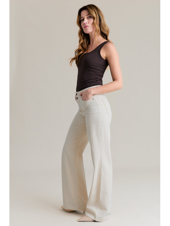 Lancerto Lancerto Jeansy Callisto SP113226000016 Beżowy Regular Fit
