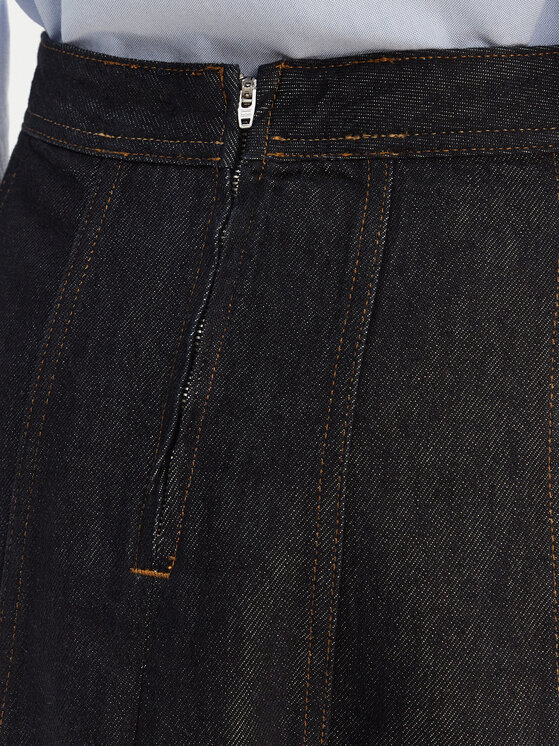 Tommy Hilfiger Tommy Hilfiger Spódnica jeansowa WW0WW47730 Granatowy Regular Fit
