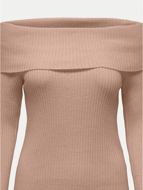 ONLY ONLY Kampsun Katia 15311830 Beež Regular Fit