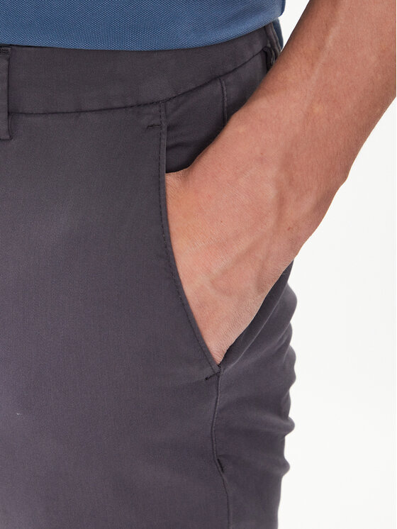 Pantaloni di tessuto 4220 16224 Grigio Slim Fit