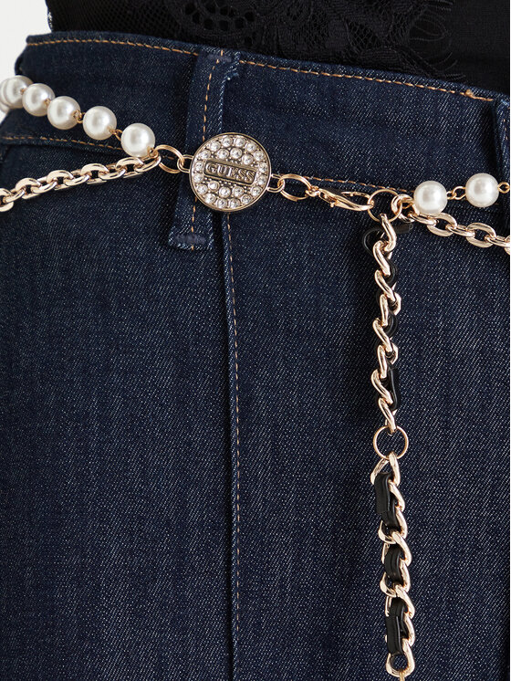 Guess Guess Ženski remen W6RZ00 WL110 Zlatna