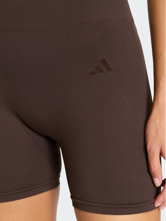 adidas adidas Szorty sportowe 151345 Brązowy Fitted Fit