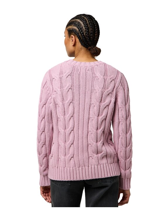 Wrangler Wrangler Maglione 112370799 Rosa Regular Fit